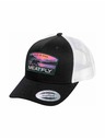 Meatfly Meatfly kšiltovka MF View Trucker Purple Alaska / Black / White | Černá