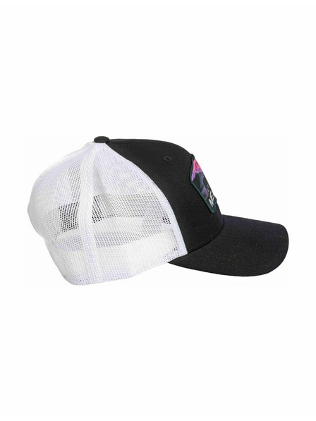 Meatfly Meatfly kšiltovka MF View Trucker Purple Alaska / Black / White | Černá