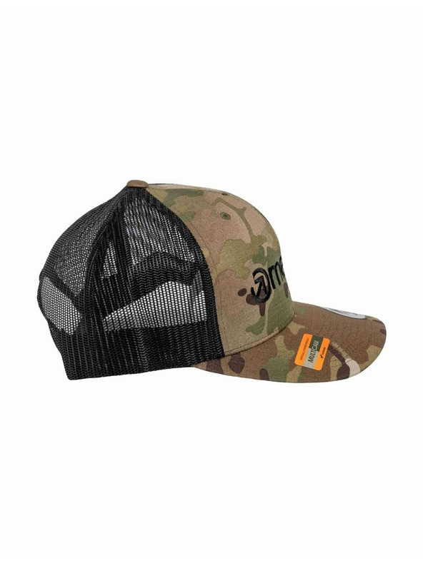 Meatfly Meatfly kšiltovka MF Logo Trucker Black / Multicam | Černá