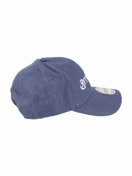 Meatfly Meatfly kšiltovka Gaten Flexfit Blue / White Logo | Bílá | Velikost