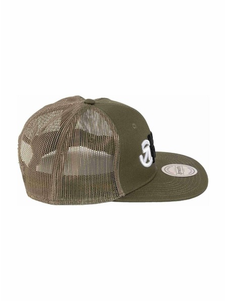 Meatfly Meatfly kšiltovka Mateo Trucker Olive / Black Revital | Černá | Velikost