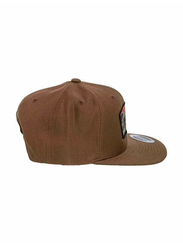 Meatfly Meatfly kšiltovka Hornet Snapback Red Alaska / Tan | Hnědá