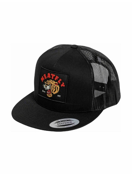 Meatfly Meatfly kšiltovka Thunderbolt Trucker Tiger / Black | Černá