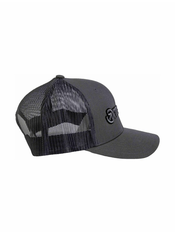 Meatfly Meatfly kšiltovka MF Logo Trucker Black / Grey / Dark Grey | Černá