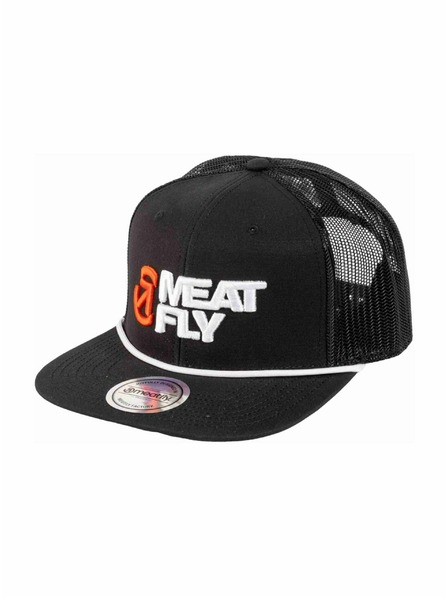 Meatfly Meatfly kšiltovka Mateo Trucker Black / White Revital | Černá | Velikost