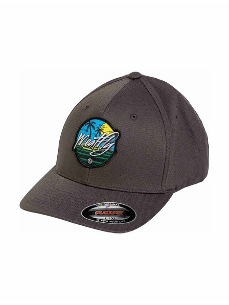 Meatfly Meatfly kšiltovka Raptor Flexfit Beach / Dark Grey | Šedá