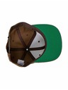 Meatfly Meatfly kšiltovka Hornet Snapback White Round / Tan | Bílá