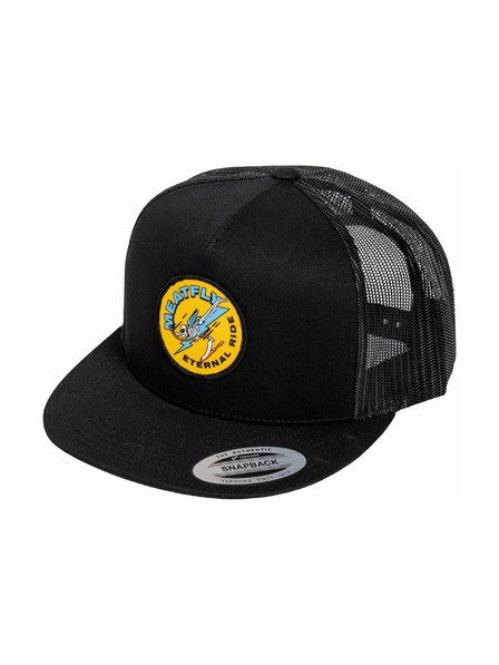 Meatfly Meatfly kšiltovka Thunderbolt Trucker Yellow Eternal / Black | Černá |