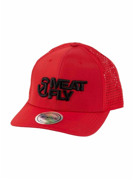 Meatfly Meatfly kšiltovka Nollie Perfor Cap Red / Black Revital | Černá | Velikost