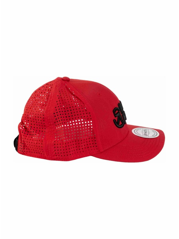 Meatfly Meatfly kšiltovka Nollie Perfor Cap Red / Black Revital | Černá | Velikost