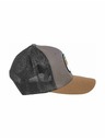 Meatfly Meatfly kšiltovka MF View Trucker Red Mountain / Earth | Šedá |