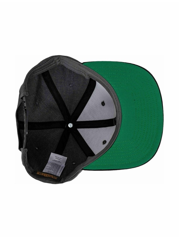 Meatfly Meatfly kšiltovka Flanker Snapback Beach / Charcoal / Black | Černá
