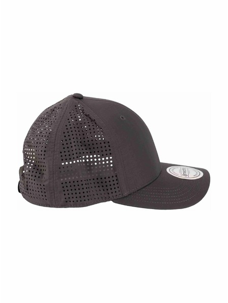 Meatfly Meatfly kšiltovka Ollie Perfor Cap Grey Dark Leather | Šedá |