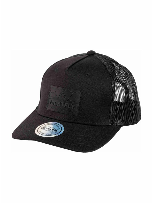Meatfly Meatfly kšiltovka Corey Trucker Black Live | Černá |