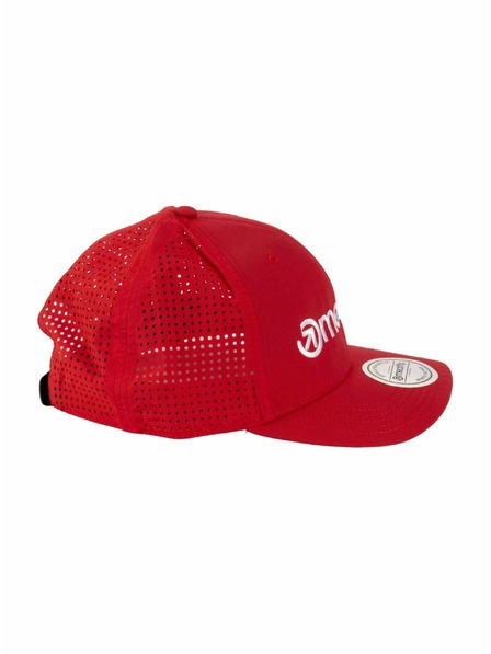 Meatfly Meatfly kšiltovka Nollie Perfor Cap Red / White Logo | Bílá | Velikost