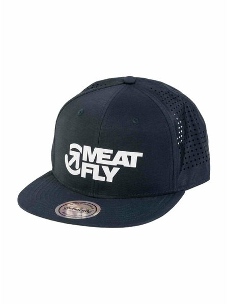 Meatfly Meatfly kšiltovka Keery Perfor Snapback Petrol / White Revital
