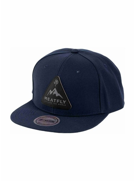 Meatfly Meatfly kšiltovka Hornet Snapback Navy Blue Peak | Modrá |