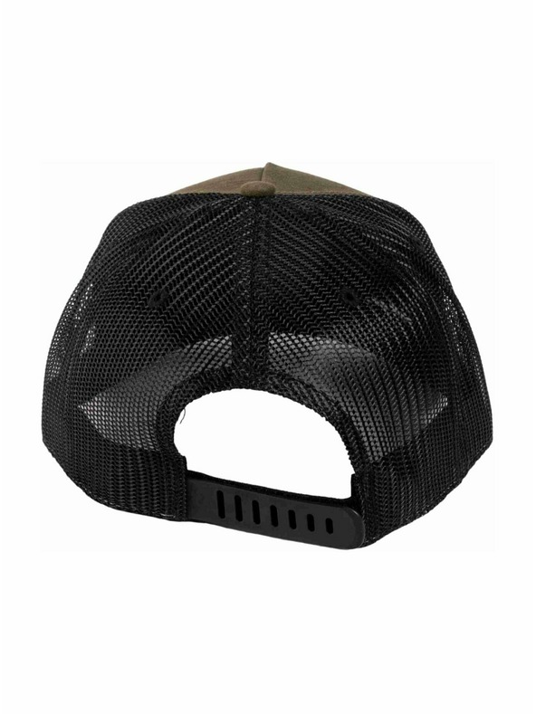 Meatfly Meatfly kšiltovka Shaun Trucker Army / Camo Logo | Černá | Velikost