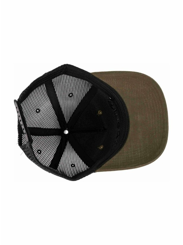 Meatfly Meatfly kšiltovka Shaun Trucker Army / Camo Logo | Černá | Velikost