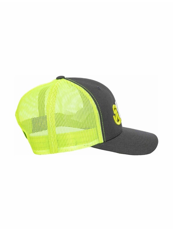 Meatfly Meatfly kšiltovka Setty Trucker Neon Green / White / Charcoal | Šedá | Velikost