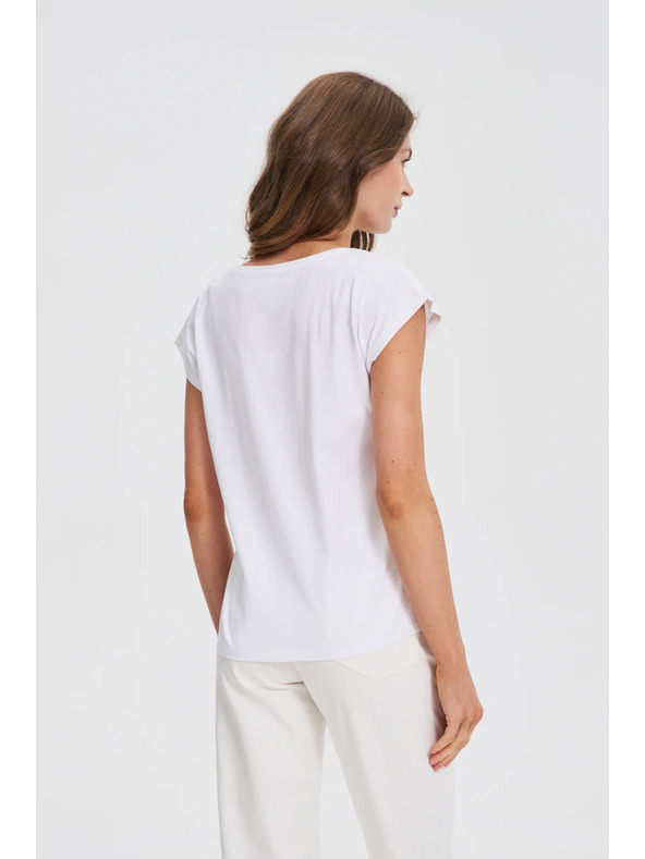 Moodo Dámské tričko Moodo – bílé