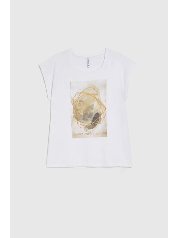 Moodo Dámské tričko Moodo – bílé