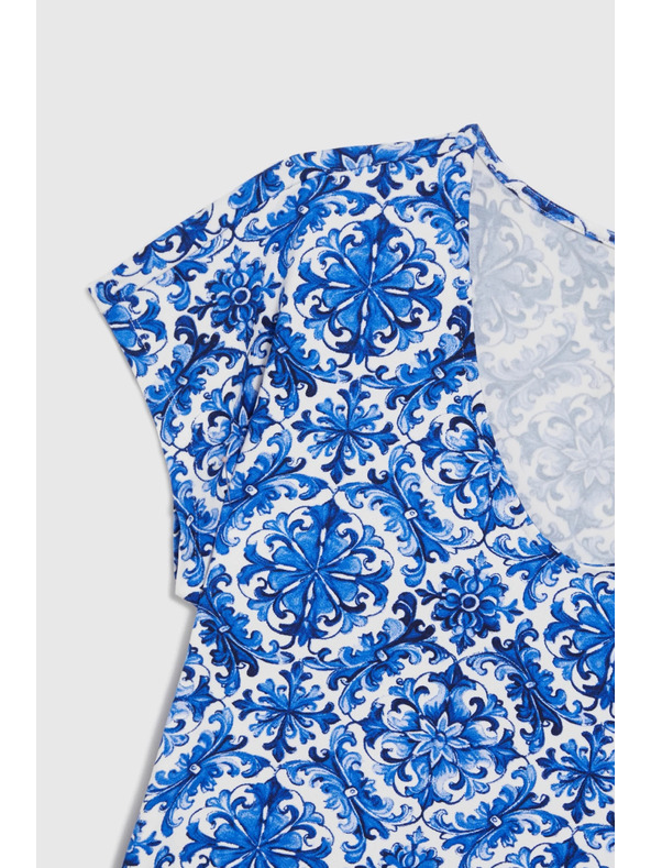 Moodo Dámské tričko Moodo – modré