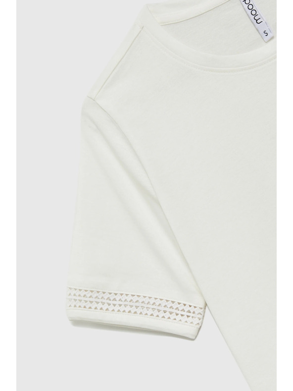 Moodo Dámské tričko Moodo – bílé