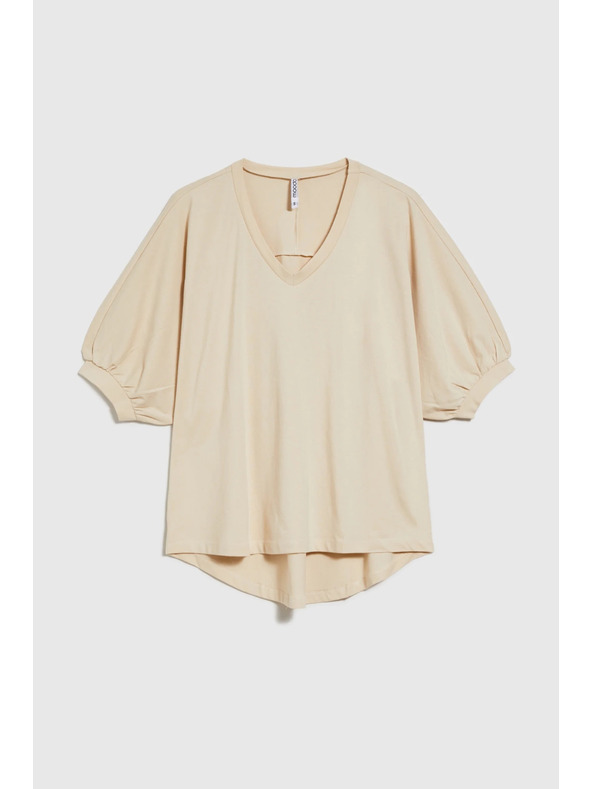 Moodo Dámské tričko Moodo s balónovými rukávy