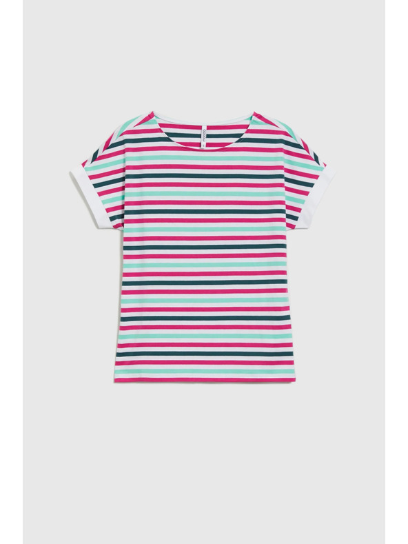 Moodo Dámské pruhované tričko Moodo