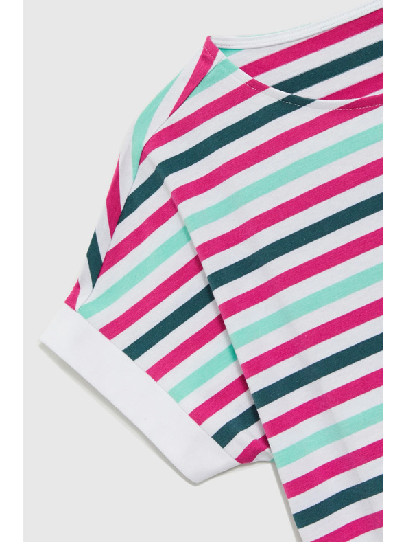 Moodo Dámské pruhované tričko Moodo