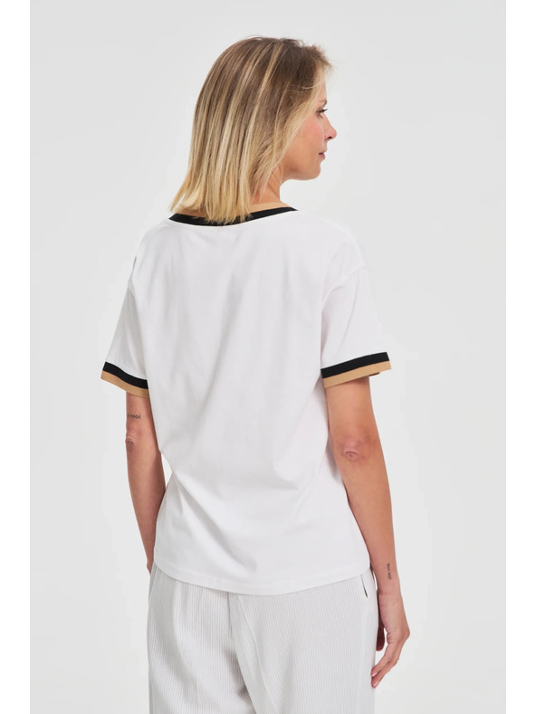 Moodo Dámské tričko Moodo – bílé