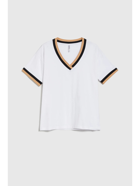 Moodo Dámské tričko Moodo – bílé