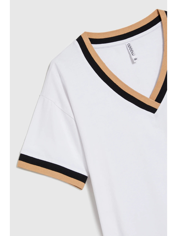 Moodo Dámské tričko Moodo – bílé
