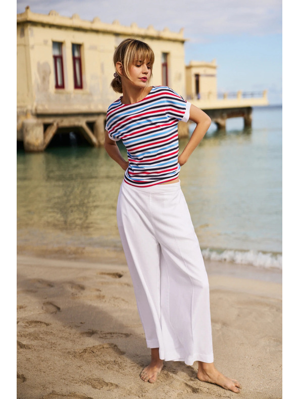 Moodo Dámské pruhované tričko