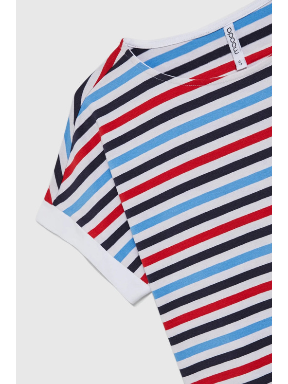 Moodo Dámské pruhované tričko