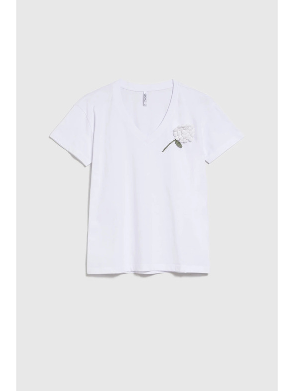 Moodo Dámské tričko Moodo – bílé