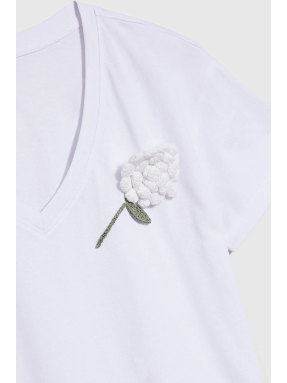 Moodo Dámské tričko Moodo – bílé