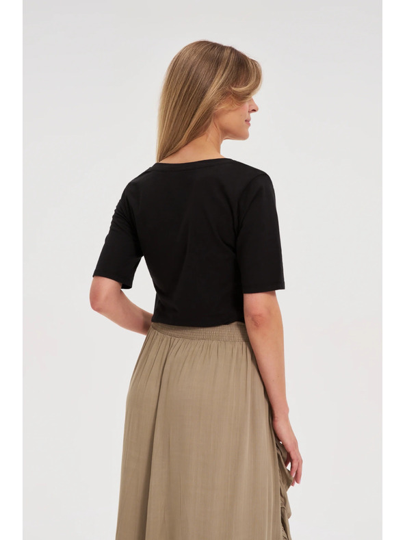 Moodo Dámské tričko Moodo – černé