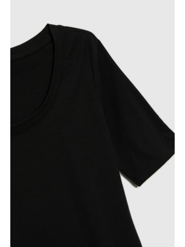 Moodo Dámské tričko Moodo – černé