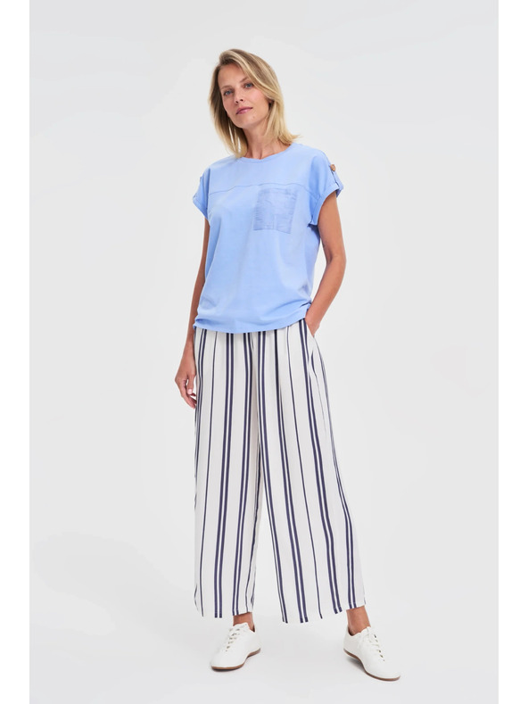 Moodo Dámské tričko Moodo – světle modré