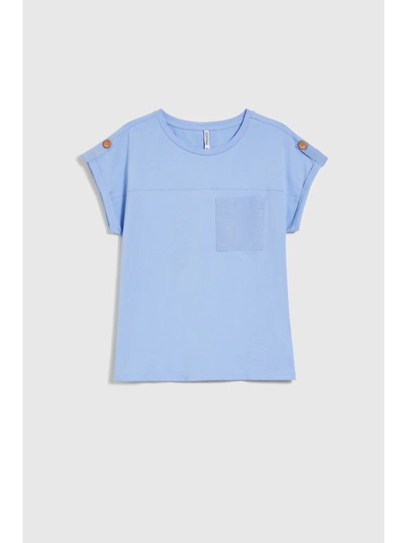 Moodo Dámské tričko Moodo – světle modré