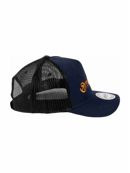 Meatfly Meatfly kšiltovka Shaun Trucker Navy / Brown Logo | Hnědá | Velikost