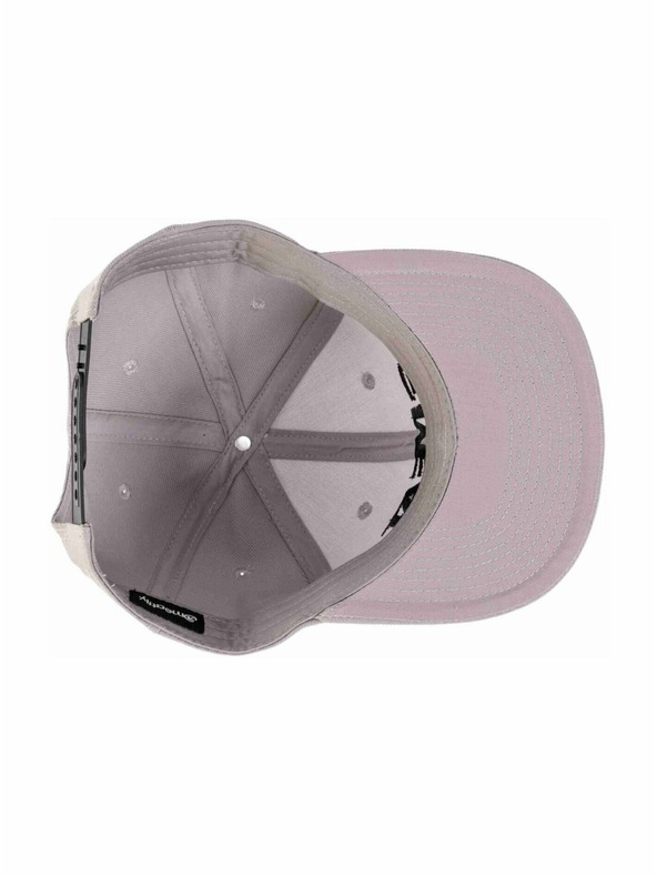 Meatfly Meatfly kšiltovka Ness Snapback Grey / Black Revital | Černá | Velikost