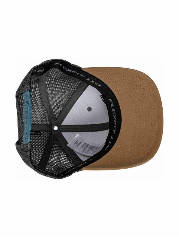 Meatfly Meatfly kšiltovka MF Logo Trucker Earth / Black | Černá