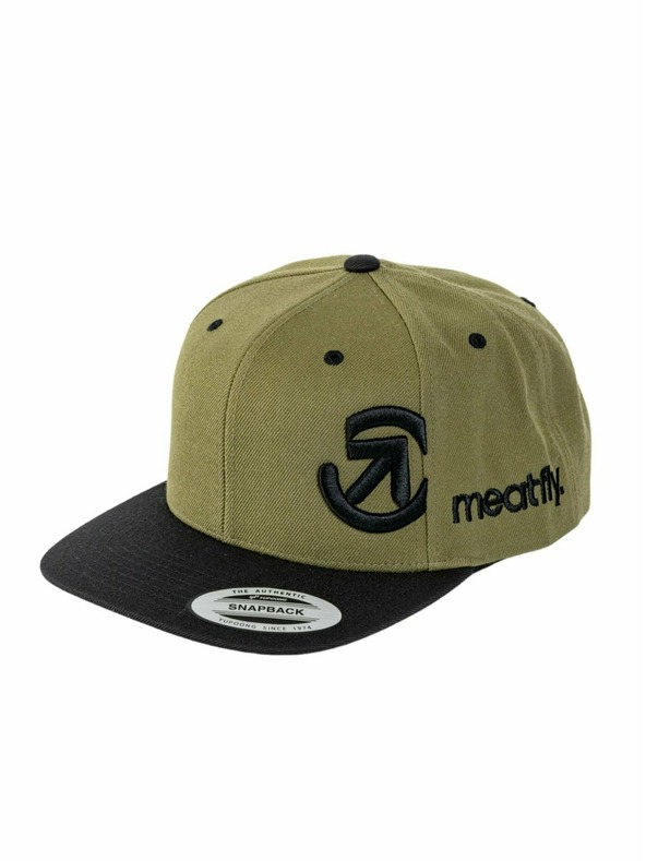 Meatfly Meatfly kšiltovka Jacob Snapback Olive