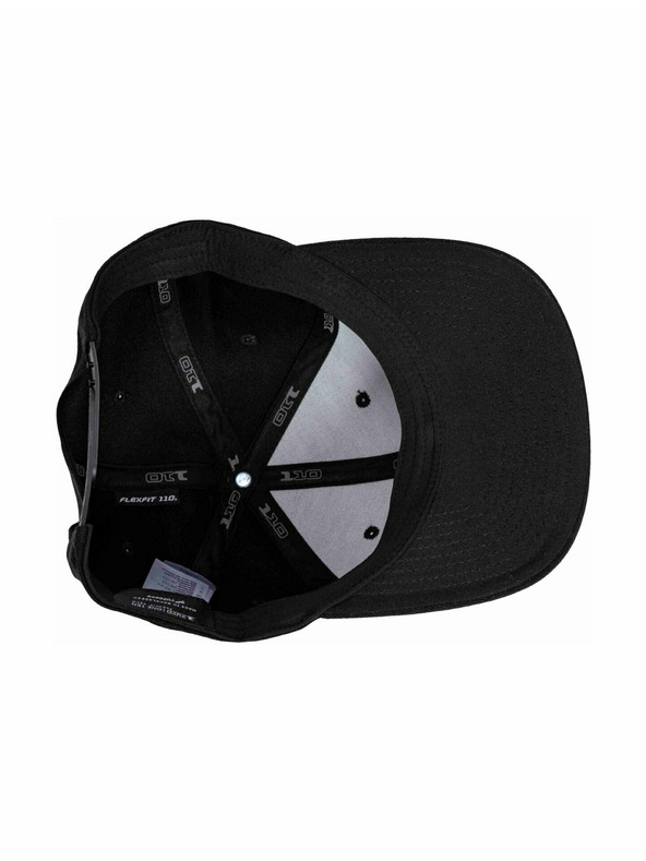 Meatfly Meatfly kšiltovka Gruman Premium Snapback White Round / Black | Černá