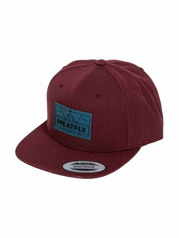 Meatfly Meatfly kšiltovka Hornet Snapback Live Ride / Maroon | Červená