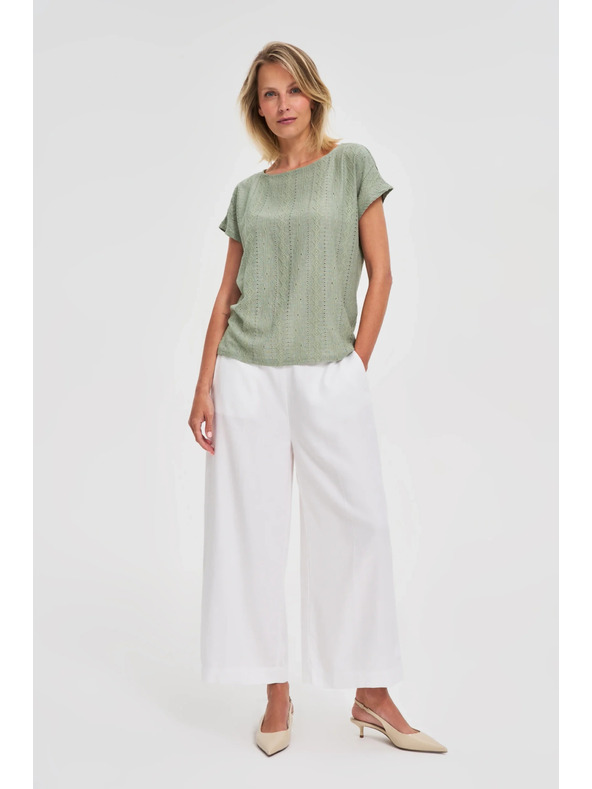 Moodo Dámské tričko Moodo – olivová