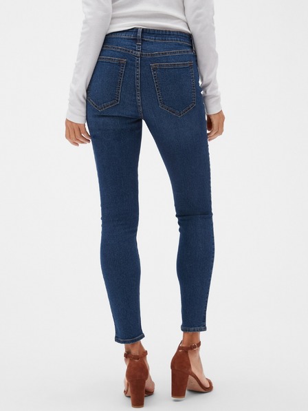 GAP Džíny Mid Rise Favorite Ankle Jeggings GAP